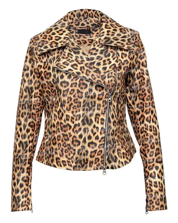 Womenswear Spring Summer 2026 Rita Ora Leopard Print Jacket WorthVee