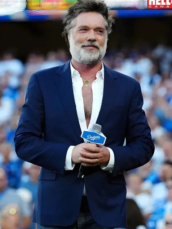 World Series 2025 Rufus Wainwright Blue Blazer WorthVee