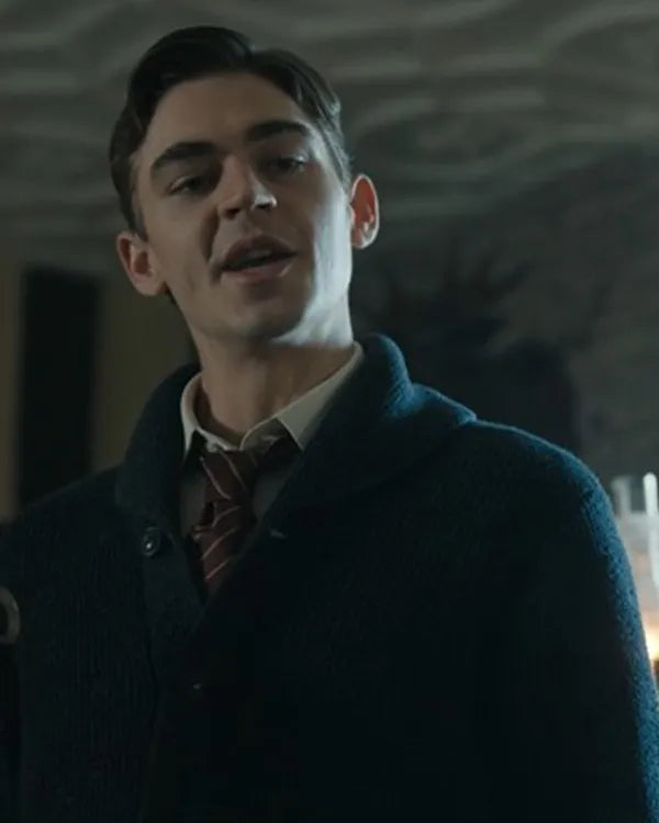 Young Sherlock Hero Fiennes Tiffin Cardigan