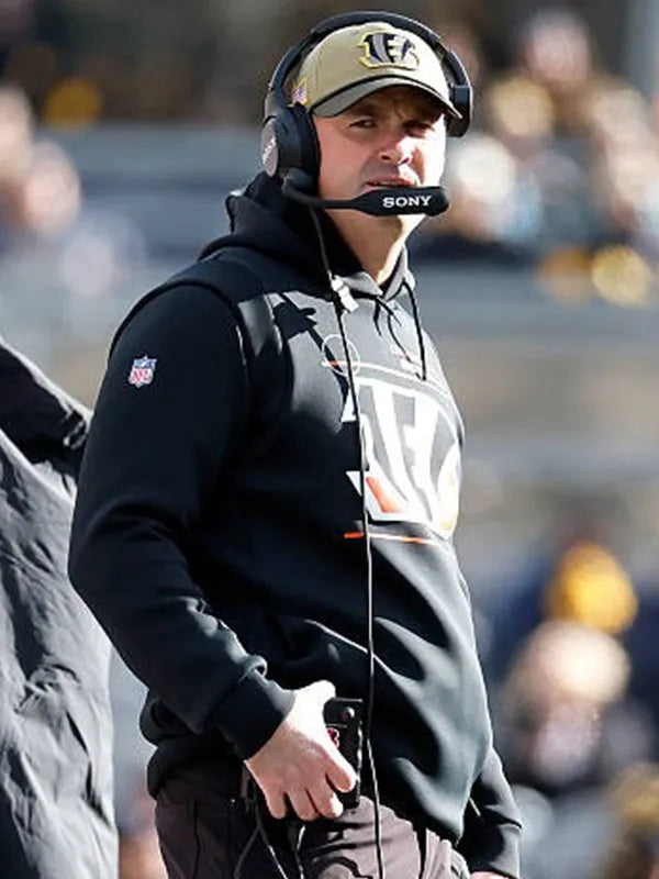 Zac Taylor Cincinnati Bengals Sideline Hoodie