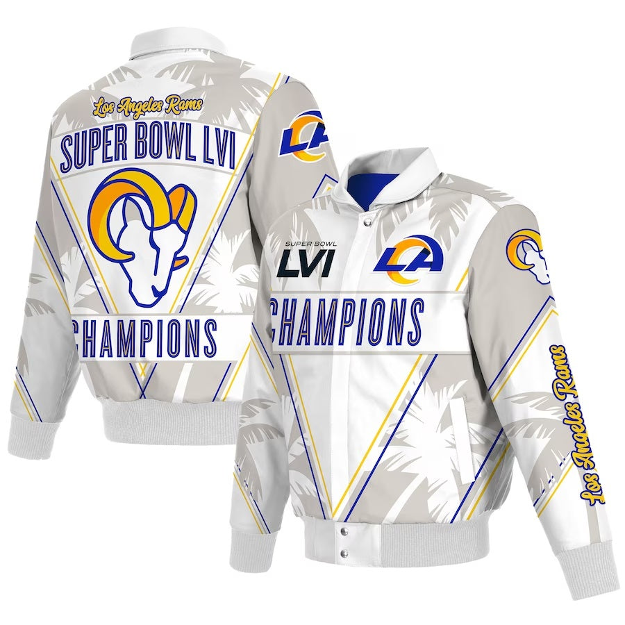 Los Angeles Rams Super Bowl LVI Champions Full-Snap Jacket WorthVee