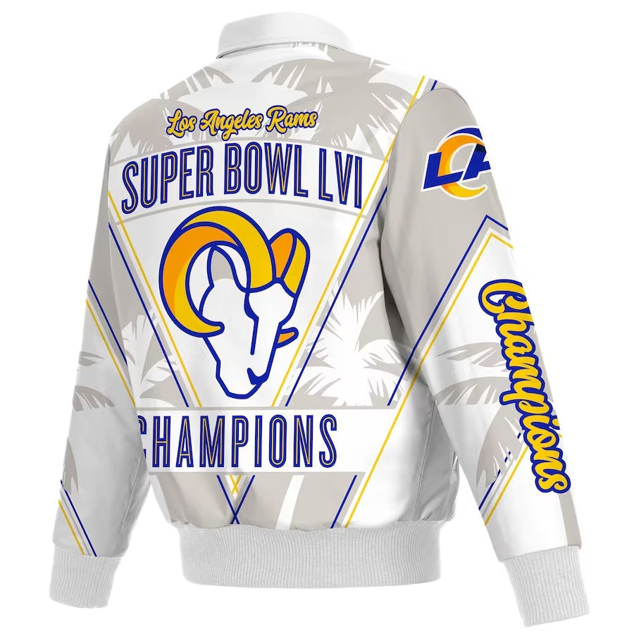 Los Angeles Rams Super Bowl LVI Champions Full-Snap Jacket WorthVee
