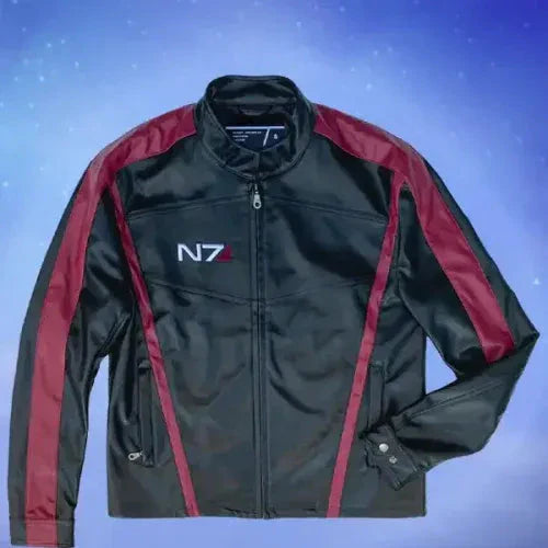 Mens Mass Effect N7 Jacket Clanton Jacket
