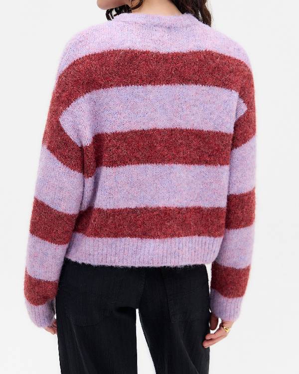 Daddy Issues Aimee Lou Wood Striped Cardigan