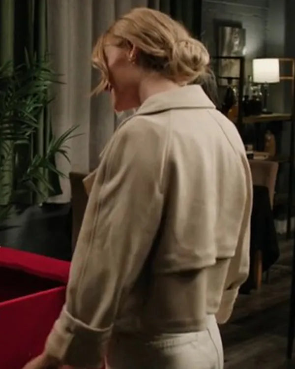 F*ck Valentines Day Virginia Gardner Short Trench Coat