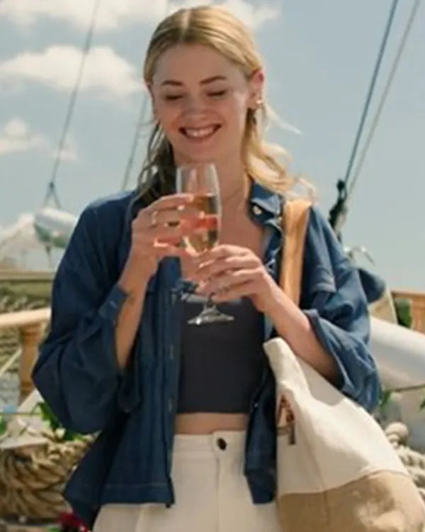 F*ck Valentines Day Virginia Gardner Denim Jacket