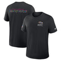 Baltimore Ravens Nike Black 2025 NFL Crucial Catch Tri-Blend Dri-FIT T-Shirt Trendy Layer