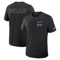 Buffalo Bills Nike Black 2025 NFL Crucial Catch Tri-Blend Dri-FIT T-Shirt Trendy Layer