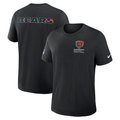 Chicago Bears Nike Black 2025 NFL Crucial Catch Tri-Blend Dri-FIT T-Shirt Trendy Layer