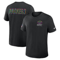 Green Bay Packers Nike Black 2025 NFL Crucial Catch Tri-Blend Dri-FIT T-Shirt Trendy Layer