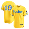 Men's Boston Red Sox Roman Anthony Nike Gold City Connect Limited Jersey Kansas Jacket