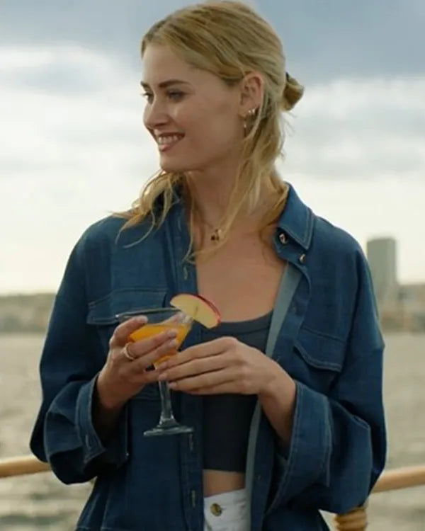 F*ck Valentines Day Virginia Gardner Denim Jacket