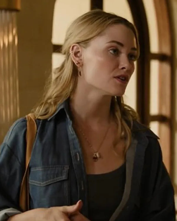F*ck Valentines Day Virginia Gardner Denim Jacket