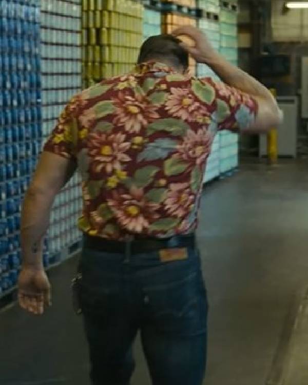 Tulsa King Beau Knapp Polo Floral Jersey