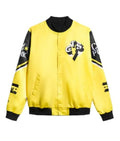 WWE CM Punk GTS Yellow Bomber Jacket
