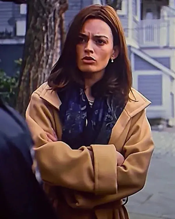 Ella McCay 2025 Emma Mackey Brown Coat WorthVee
