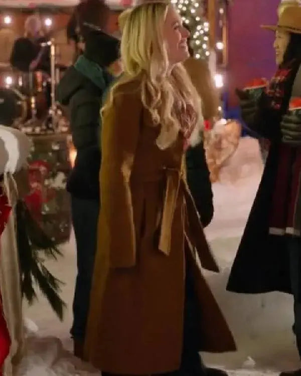 A Wild West Christmas Natalie Hall Brown Coat WorthVee