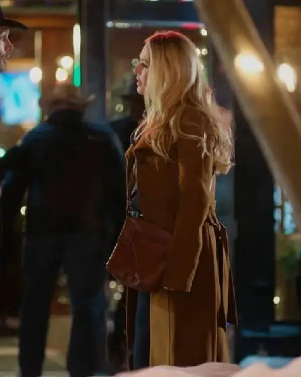 A Wild West Christmas Natalie Hall Brown Coat WorthVee