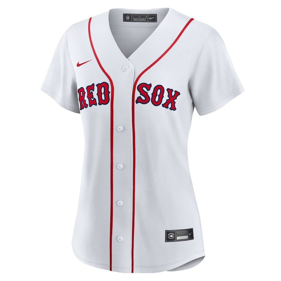 Women's Boston Red Sox Liam Hendriks Nike White Home Replica Jersey Kansas Jacket