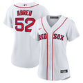 Women's Boston Red Sox Wilyer Abreu Nike White Home Replica Jersey Kansas Jacket