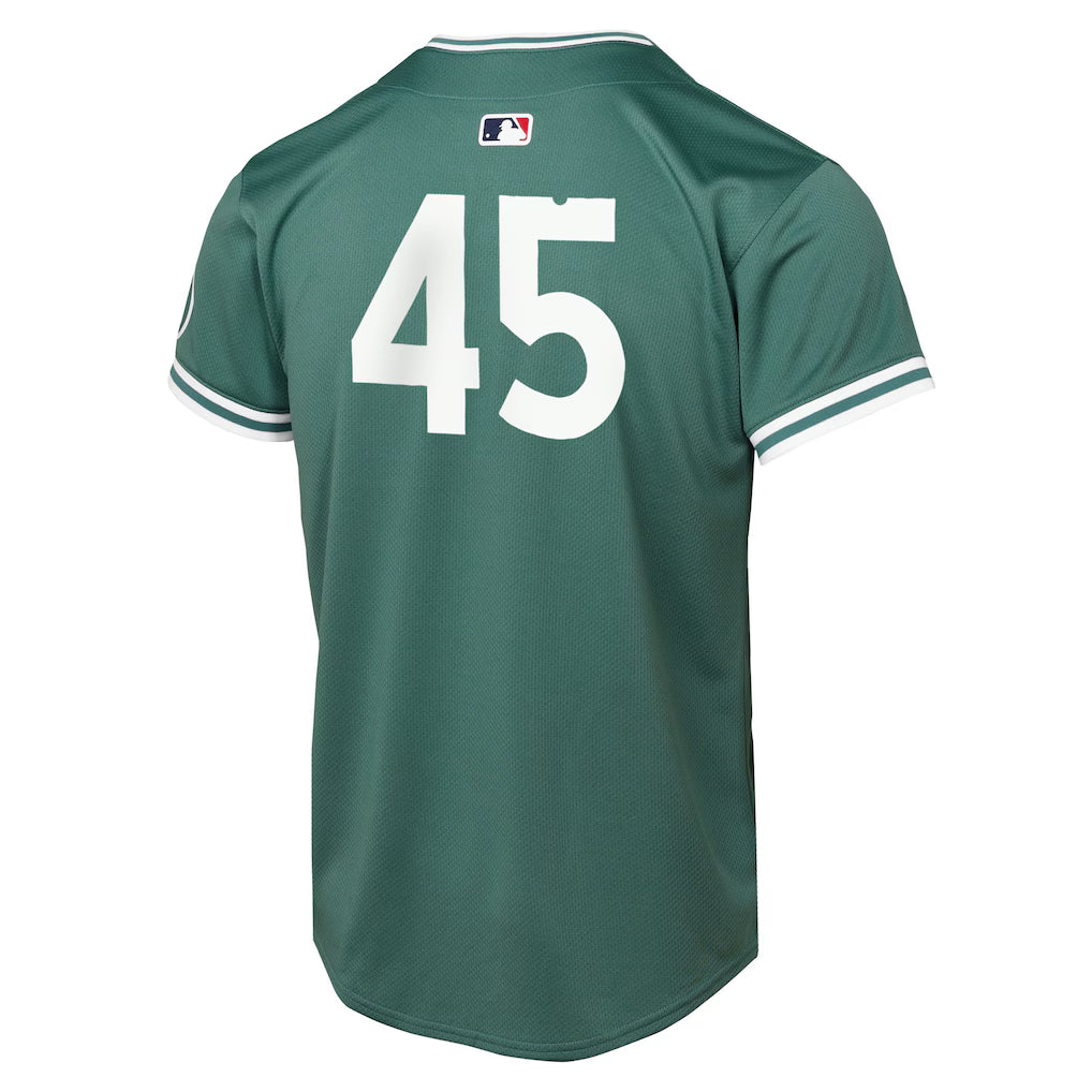 Youth Boston Red Sox Pedro Martinez Nike Green 2025 City Connect Limited Retired Player Jersey Kansas Jacket