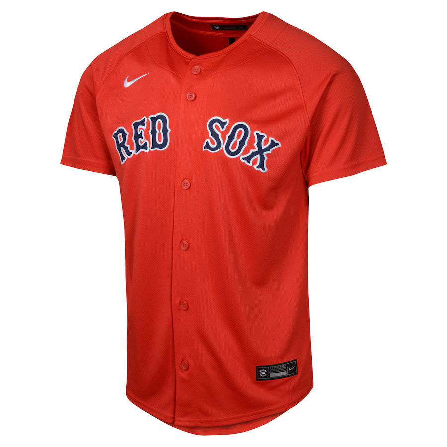 Youth Boston Red Sox Nike Red Alternate Limited Jersey Kansas Jacket