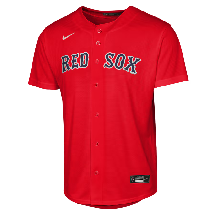 Youth Boston Red Sox Nike Red Alternate Replica Jersey Kansas Jacket