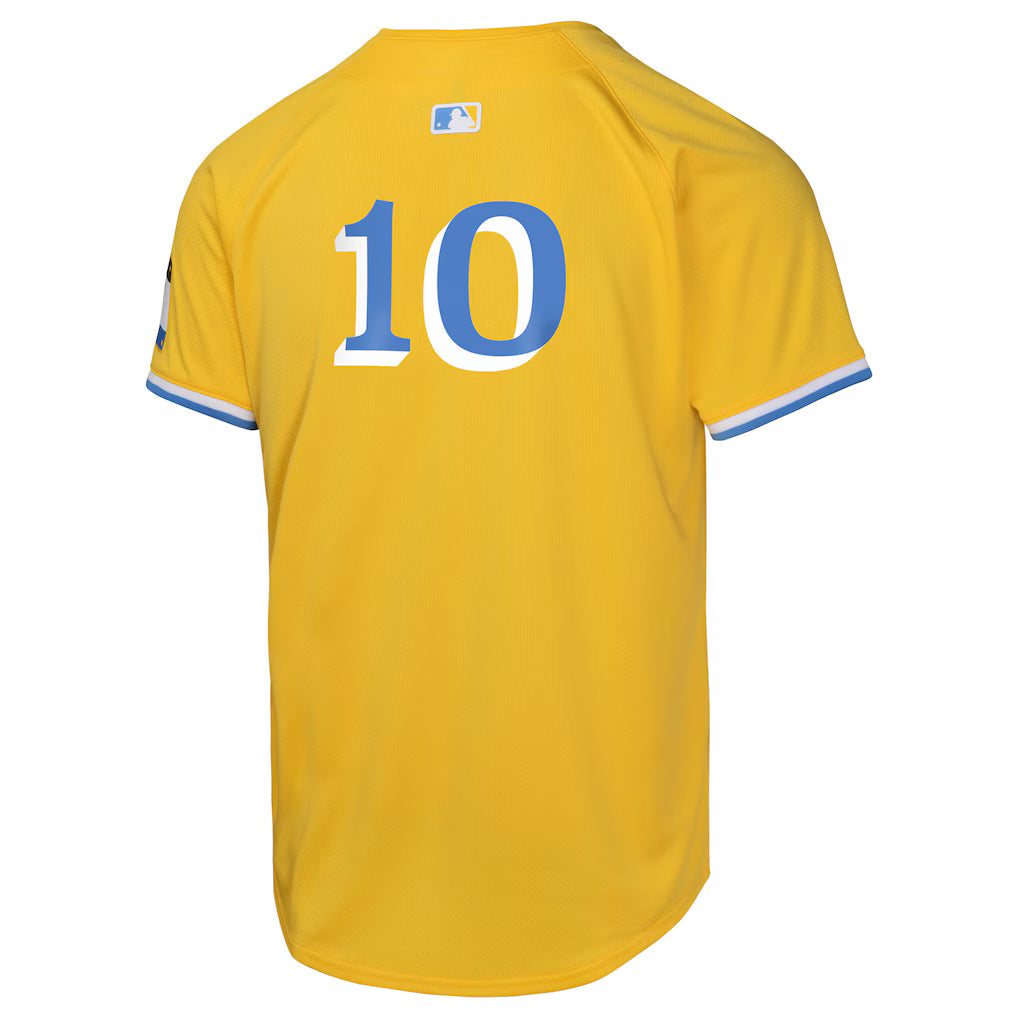 Youth Boston Red Sox Trevor Story Nike Gold City Connect Limited Player Jersey Kansas Jacket