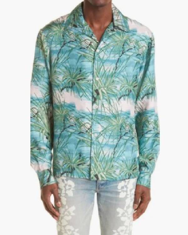 Saturday Night Live Glen Powell Printed Shirt